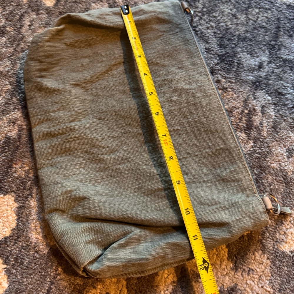 Gray Canvas Pouch - Picture 3 of 5